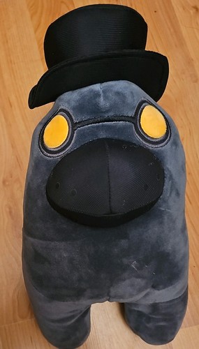 Among plush black - among, us